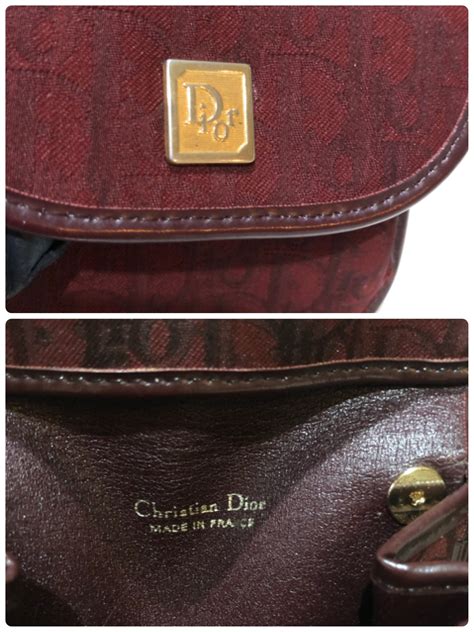 vintage christian dior coin purse.